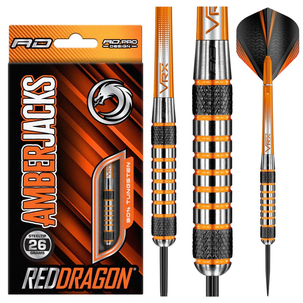 Red Dragon Amberjack 7 90% - Steeldarts