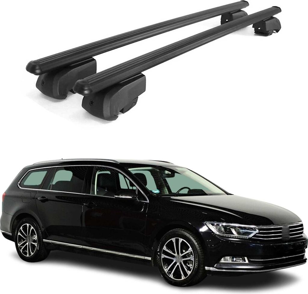 Barres de toit Transversales pour VW Passat B8 Variant Image du produit 