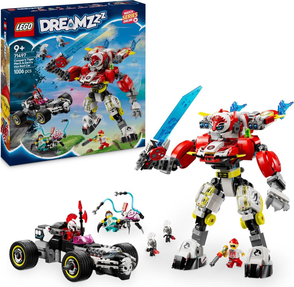 71497 - LEGO DREAMZzz - Le tigre mech de Cooper et le hot Image du produit 