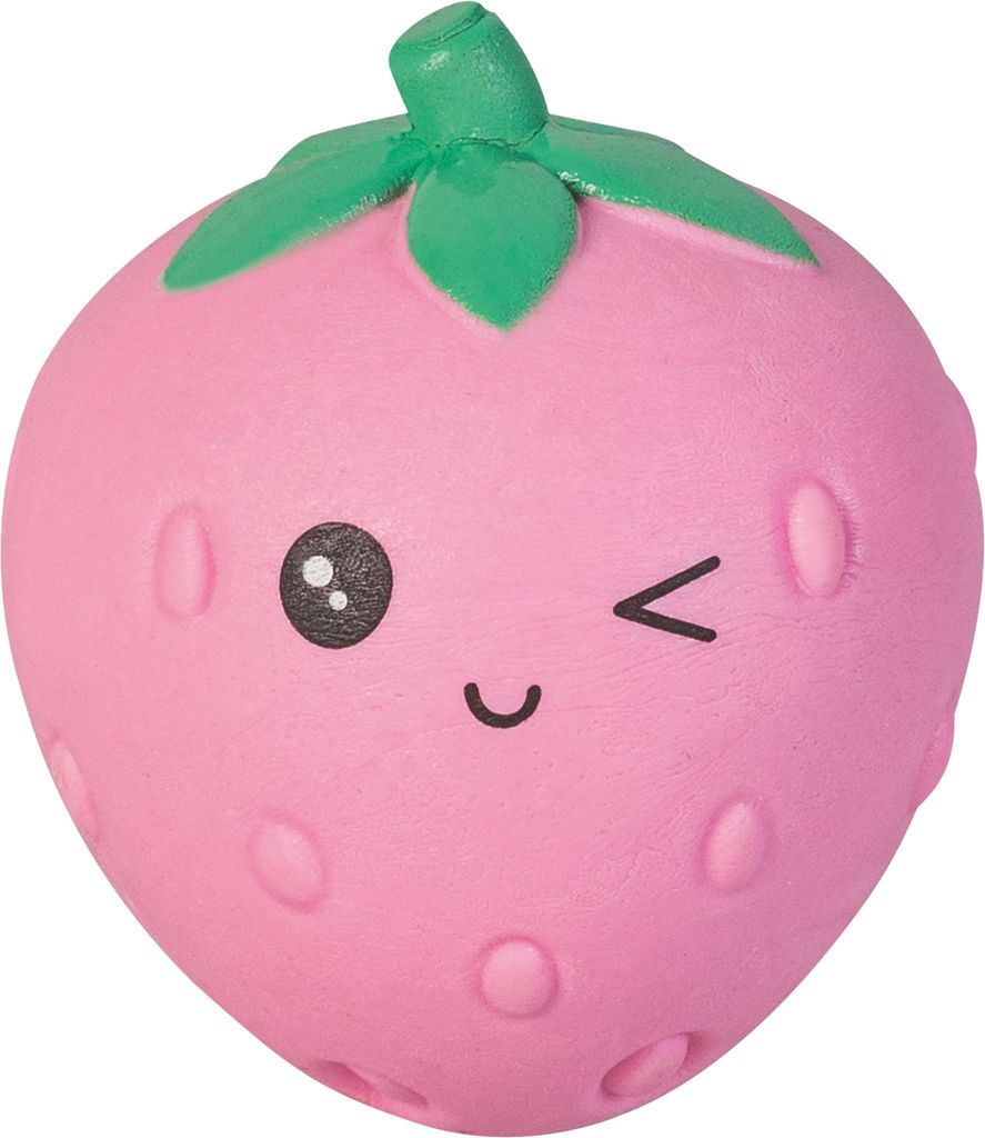 Baier & Schneider Radiergummi 'Fruity Love' Design, rosa/grün, 40x45x45 mm