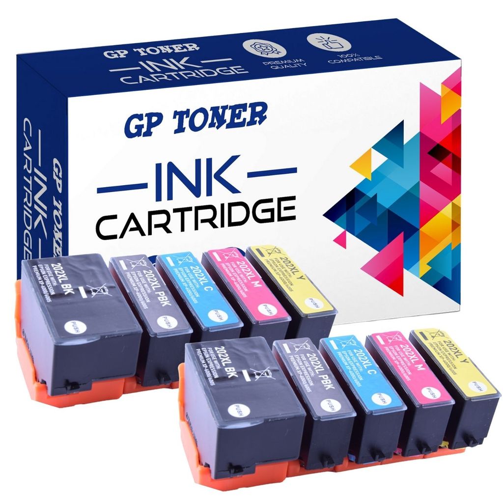 10x Tusz do EPSON 202 XL EXPRESSION PREMIUM XP-6005 XP-6100 Zdjęcie produktu 