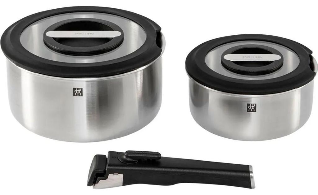 Zwilling Unlock Kochtopfset 5-tlg 18/10 Edelstahl