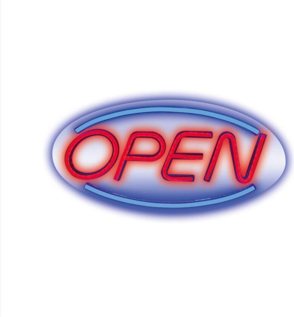 Neon LED OPEN FOR reklama świetlna do lokalu Zdjęcie produktu 