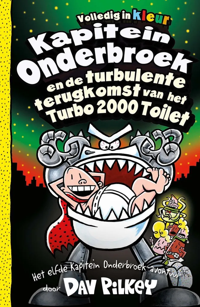 Livre de poche Culotte de capitaine pour enfants : toilettes Turbo 2000