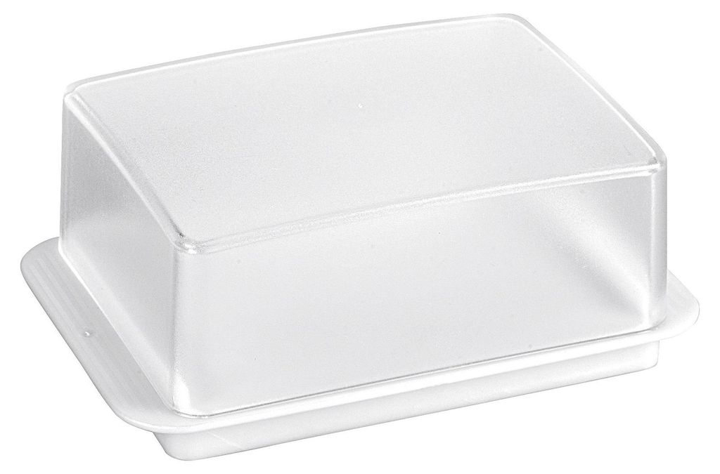 HANSI-Siebert BUTTERBOX, Rechteckig, Transparent, Weiß Produktbild 