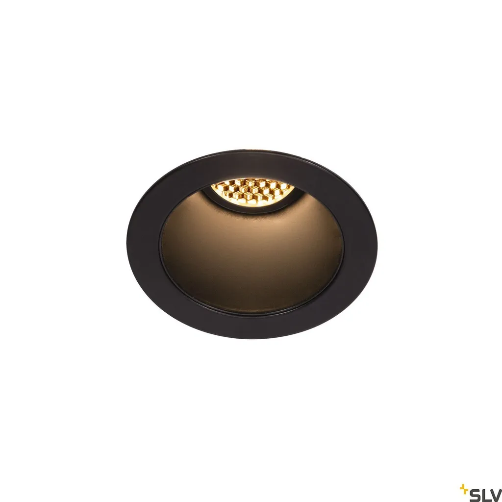 LED Incasso Horn Magna 7,7W Nero: Efficienza 3000K e Stile Moderno