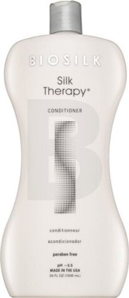 BioSilk Silk Therapy Conditioner Bändigender Conditioner für Feinheit und Glanz des Haars 1006 ml