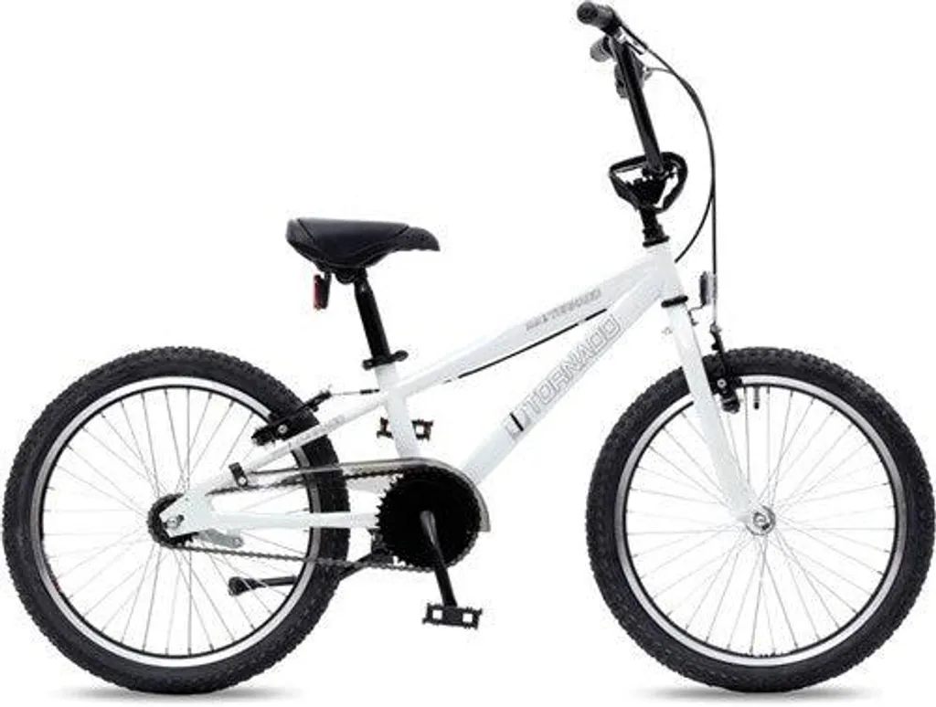 Bicyclette BMX 20 pouces pour acrobaties avec pneus larges crampons