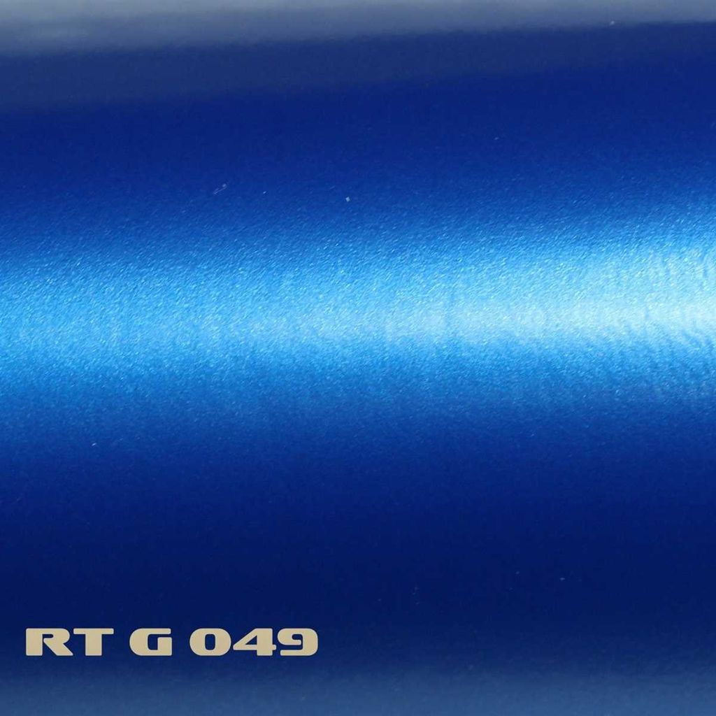 (6,57€/m²) Rapid Teck Premium Autofolie Hochglanz Blau Metallic 152 cm Breite Laufmeterware Glanz selbstklebende Folie mit Luftkanälen Auto F...
