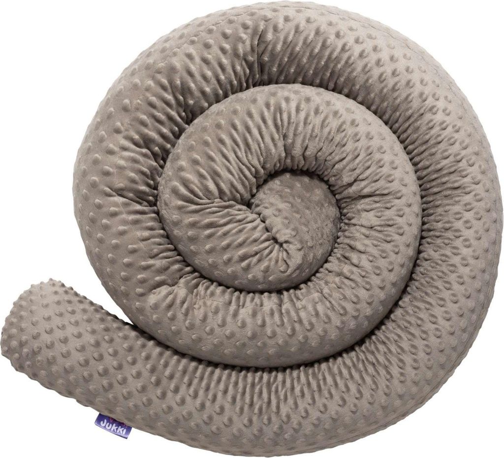 Mokka Minky schlange Bettumrandung 300cm Produktbild 