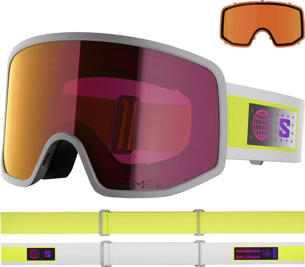 masque ski salomon S/VIEW 3 Photochromic Masque de ski adulte S/View