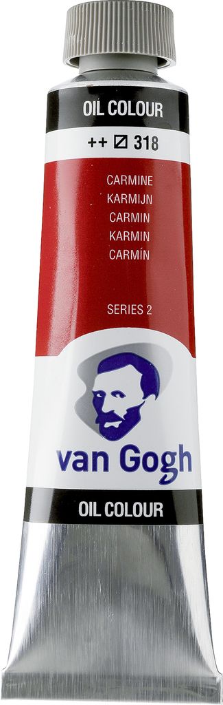 Van Gogh Ölfarbe Tube 40 ml Carmine 318 Image du produit 