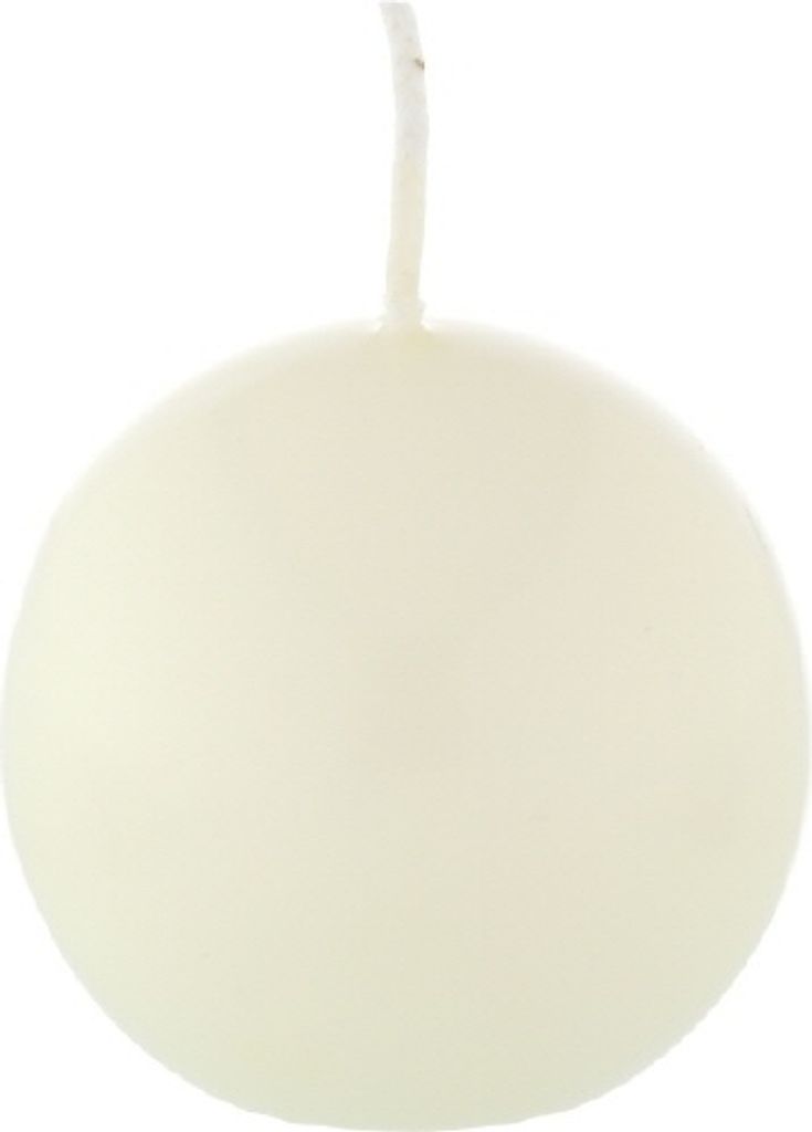 Kugelkerzen Vanilla Bisquit, Ø 60 mm, 16 Stück, dt. Kerzen in RAL Kerzenqualität, Kein rußen und tropfen