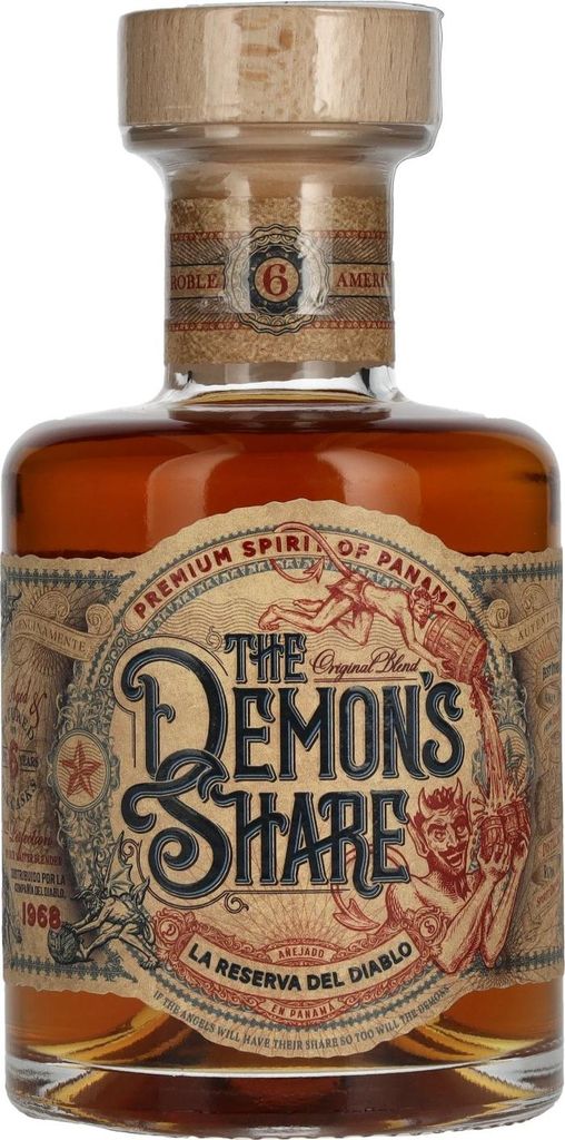 The Demon's Share 6 Years Old Spirit Drink 40% Vol. 0,2l
