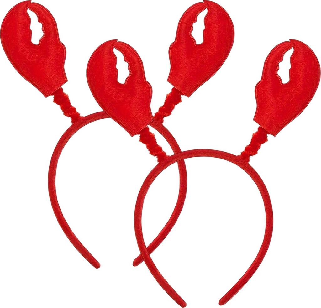 Krabben-Stirnband, Krabbe, für Kinder und Erwachsene, Parodie, Kopfschmuck, Festivals, Partys, Alltag, Haarreifen, Kopfbedeckung, Kostümzubehör