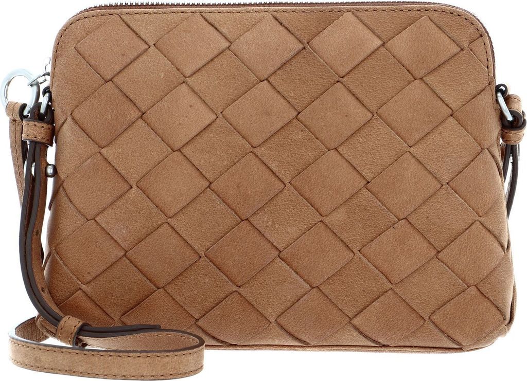 SADDLER Leder Umhängetasche Abendtasche Seattle Shoulder Bag Tan braun