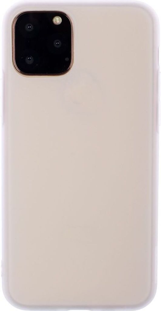 Mobigear Colors iPhone 12 Pro Max Hülle Flexibles TPU Backcover - Weiß