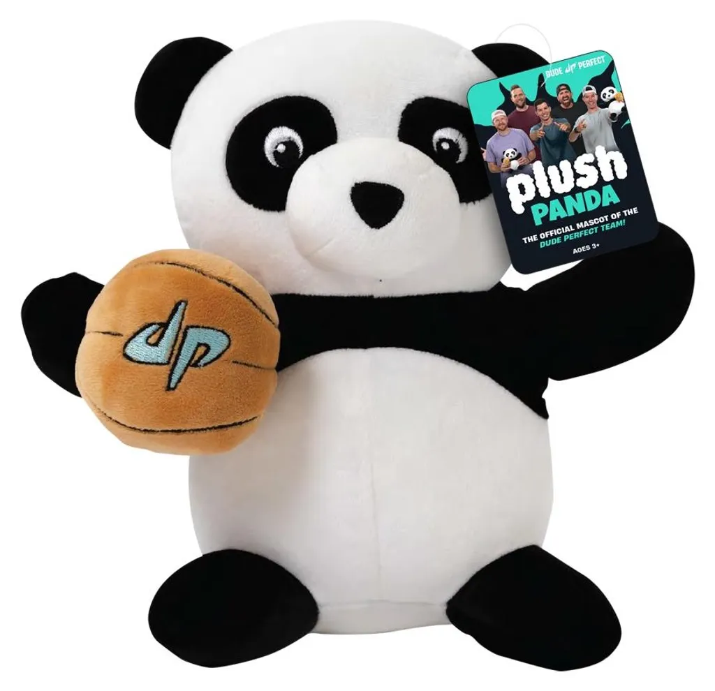 Grande Peluche Panda Dude Perfect Originale - Doudou Doux et Collectible