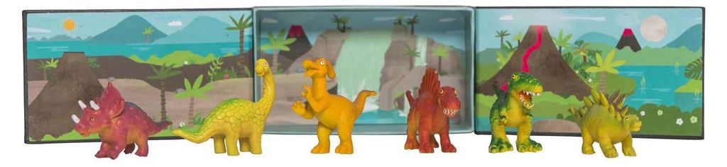 Selecta Stamm der Dinosaurier-Figuren-Spielset