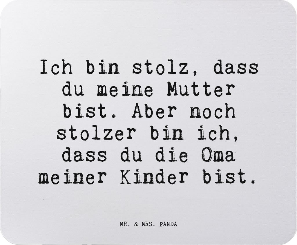Mr. & Mrs. Panda Mauspad Ich bin stolz, dass... - Produktbild 