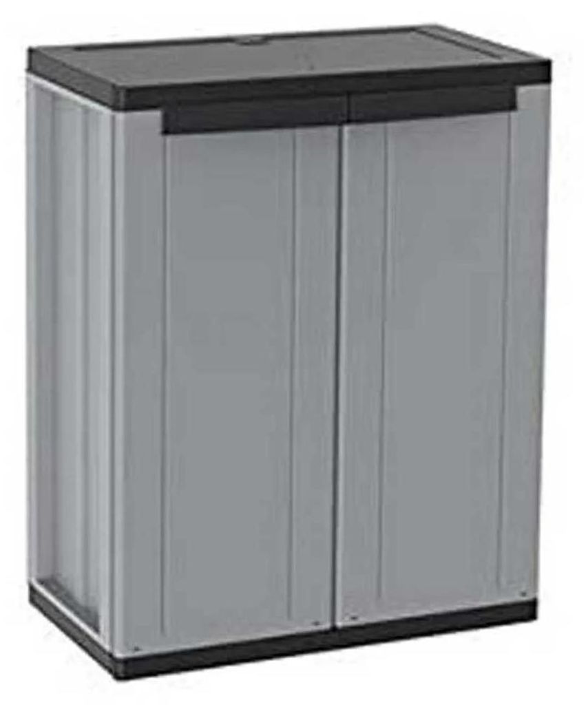 Artplast Family 90x68x37 Cm Kleiderschrank Silber  Silber Produktbild 