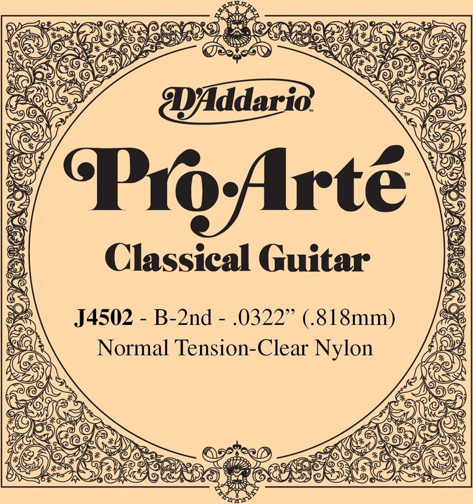 D'Addario J 4502 Einzelsaite für Gitarre
