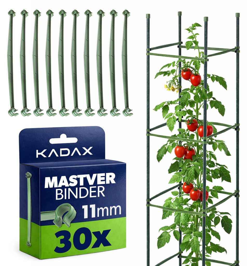 KADAX Connettori per pali da giardinaggio Ø 11 mm, 30 Immagine del prodotto 