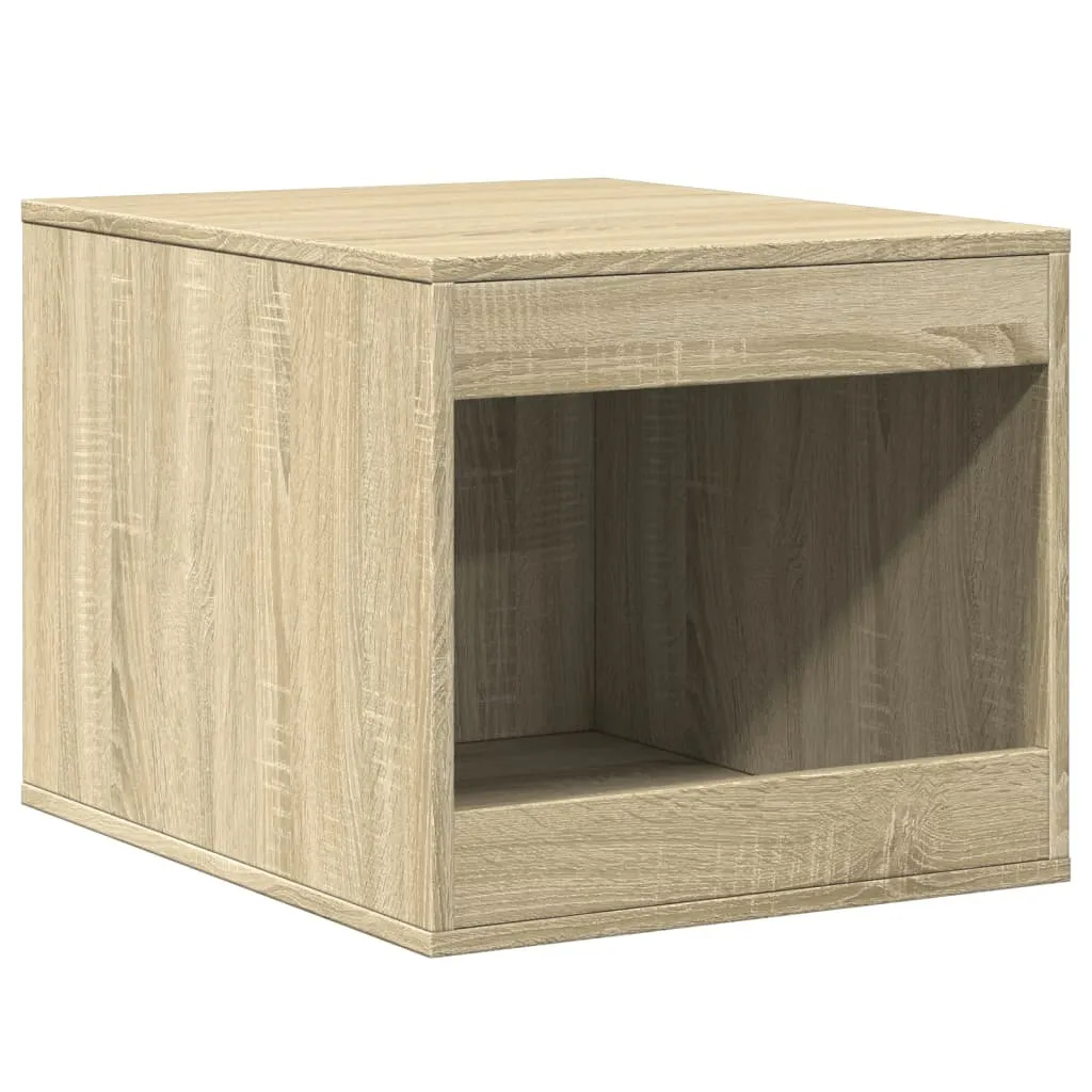 vidaXL Mobiletto Copri-Lettiera Gatti Rovere Sonoma 47x59x42 cm