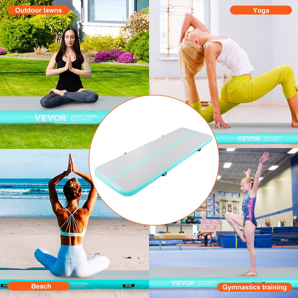 VEVOR Gymnastická nafukovací žíněnka Nafukovací gymnastická Obrázek produktu 6