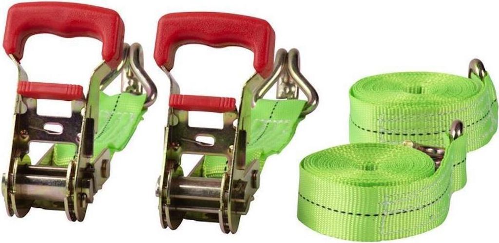 PROREGAL Spanngurt bis 400kg, 2 Stück, 30mmx4,5m