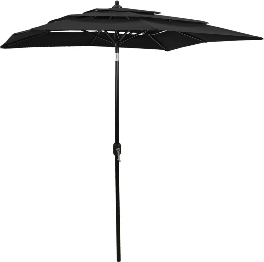 Offerta Ombrellone 3 Strati 2x2 Alluminio | Qualità Living Store