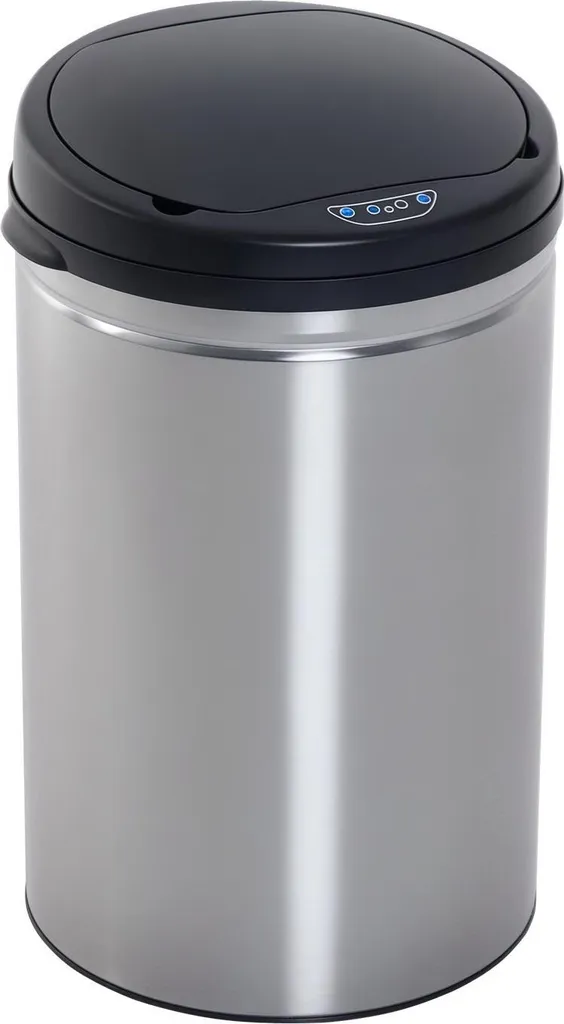 Poubelle de Cuisine Automatique 30L en Acier Inox avec Seau Amovible