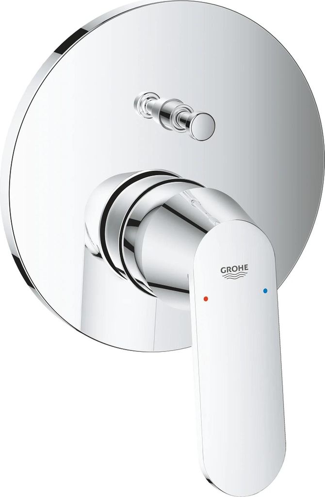 GROHE Eurosmart Cosmopolitan, Waschbecken, Hebelgriffe, Chrom