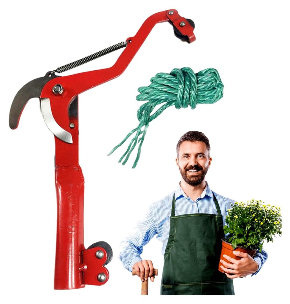 Baumschere, Robuste Gartenschere für Sträucher und Büsche | Bonsai-Pflegewerkzeug mit präziser Schnittführung und ergonomischem Griff für Gar...