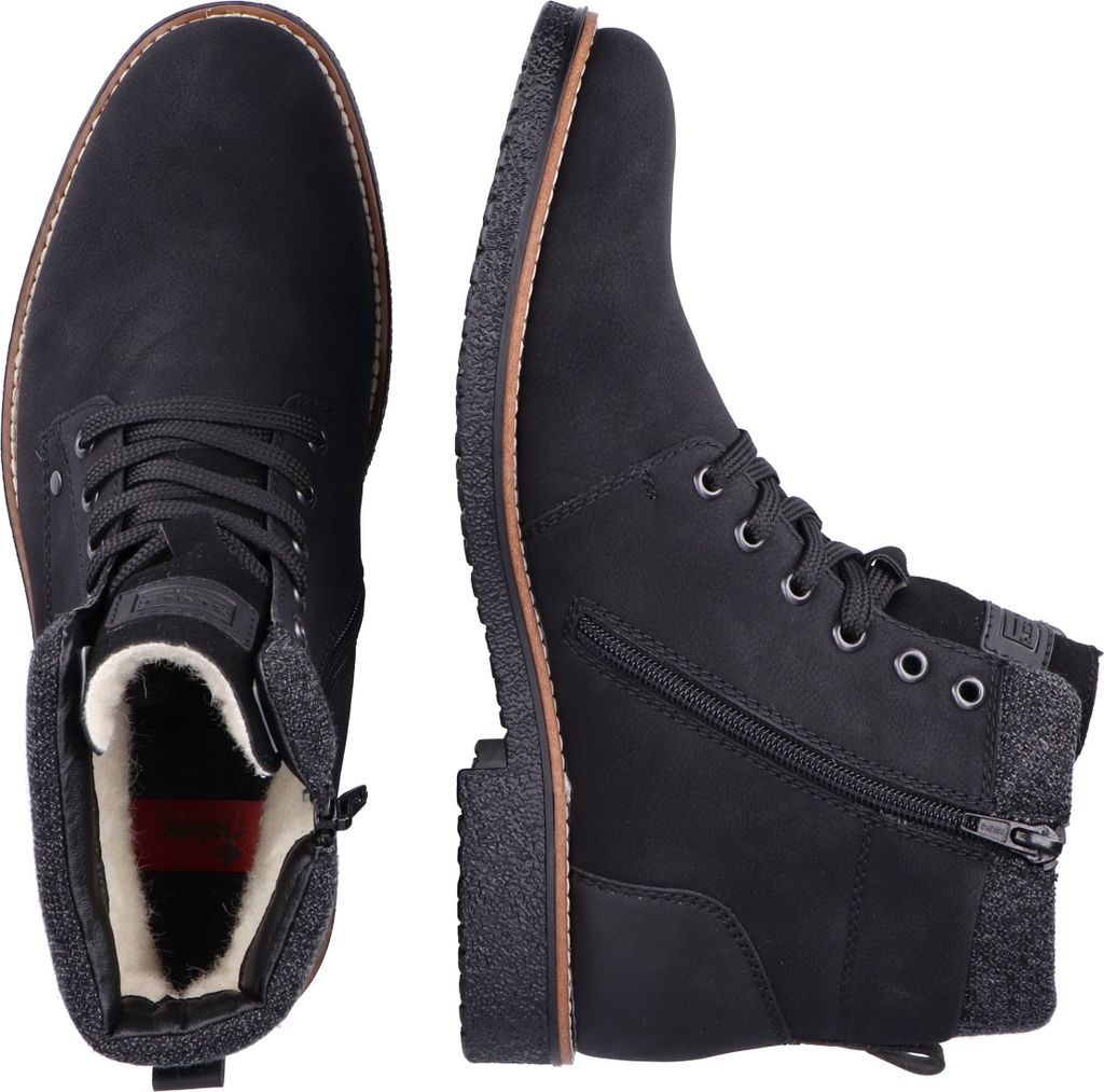 Rieker Herren Schnürstiefelette Warmfutter 33640, Größe:45 Produktbild 54