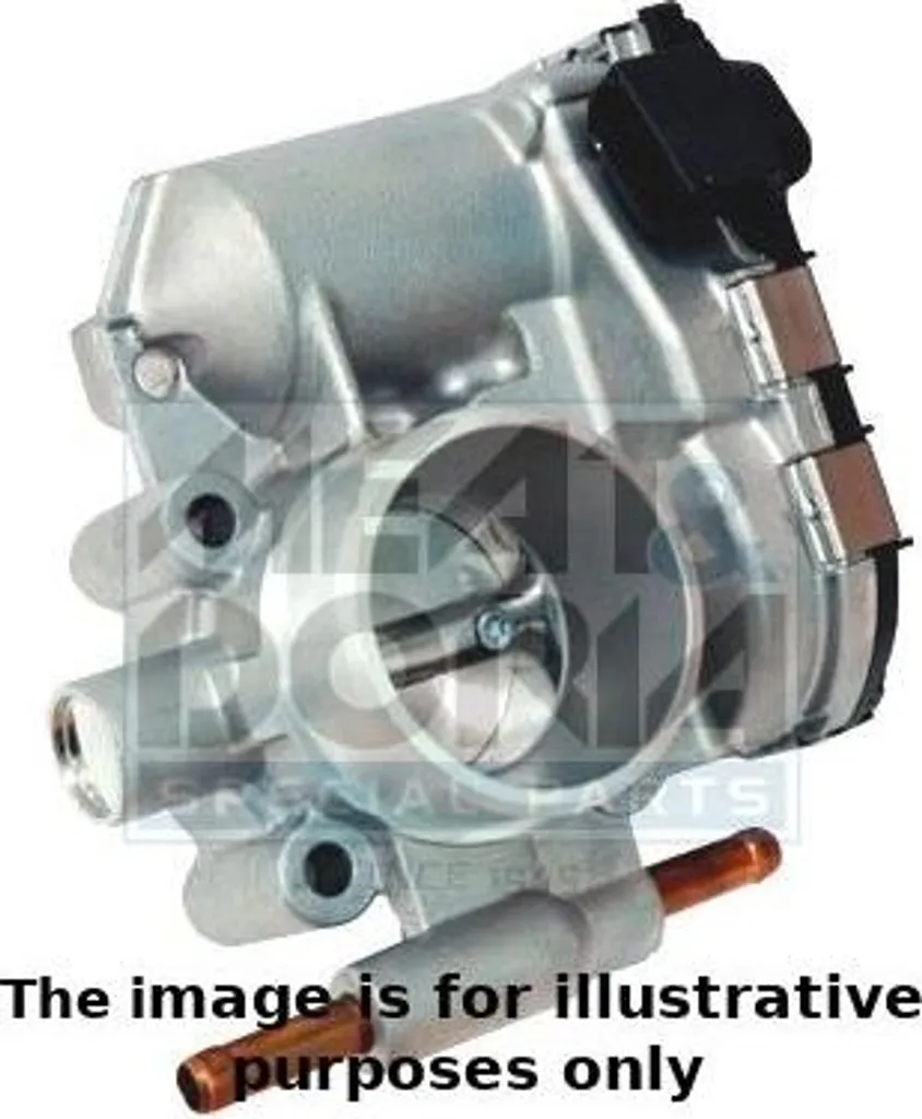 Corps de papillon d'injection en aluminium pour Opel Combo A