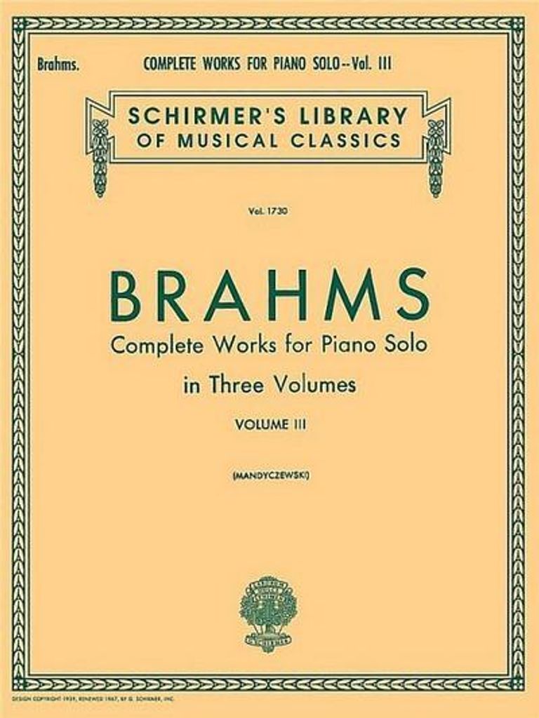 Complete Works for Piano Solo - Volume 3