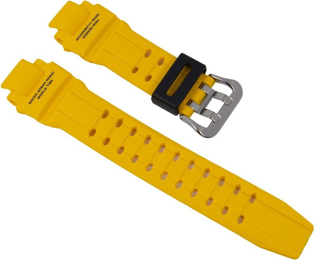 Casio G-Shock Uhrenarmband Resin gelb GA-1000 10475506
