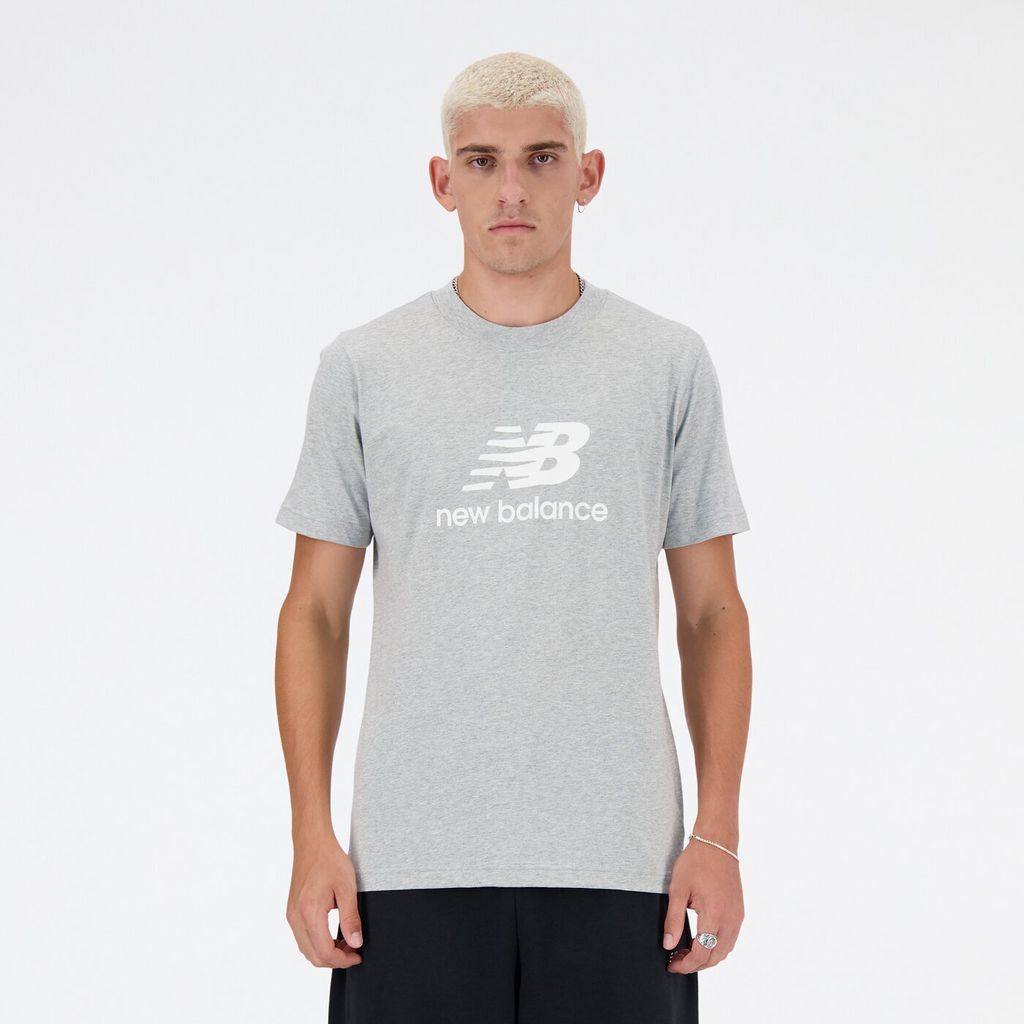 NEW BALANCE Mens Lifestyle T-Shirt AG AthlGrey AG S
