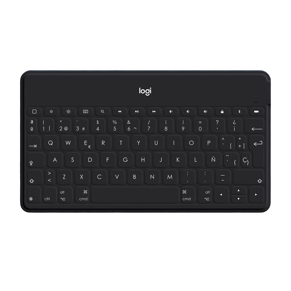 Logitech KEYS-TO-GO Kabellose Bluetooth-Tastatur für iPhone / Schwarz