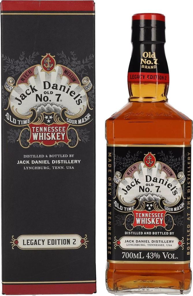 Jack Daniel's Sour Mash Tennessee Whiskey LEGACY EDITION Image du produit 