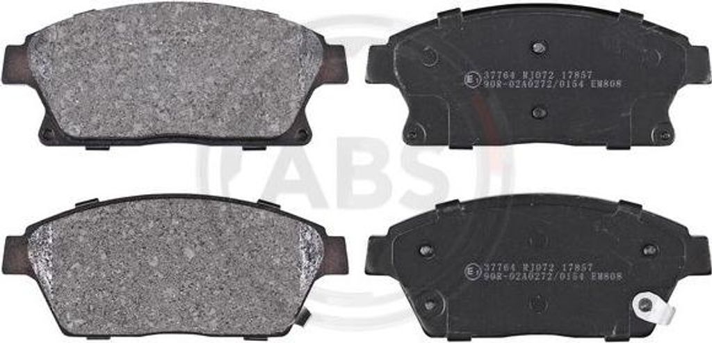 A.B.S. 37764 Bremsbelagsatz, Scheibenbremse OE 22799077 kompatibel mit Cruze, Orlando, Trax, Volt, Ampera, Astra J, Mokka, Zafira