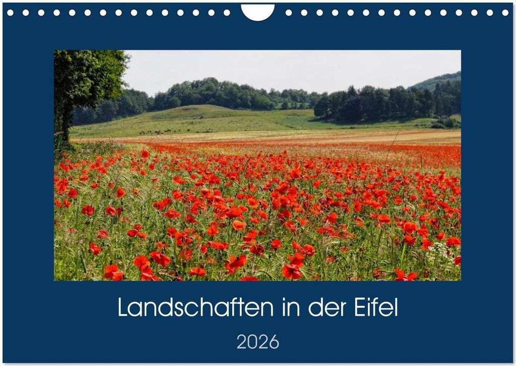 Landschaften in der Eifel (Wandkalender 2026 DIN A4 quer), CALVENDO Monatskalender