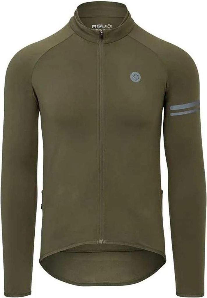 Agu Thermo Essential Langarm-trikot Grün L Herren Grün L