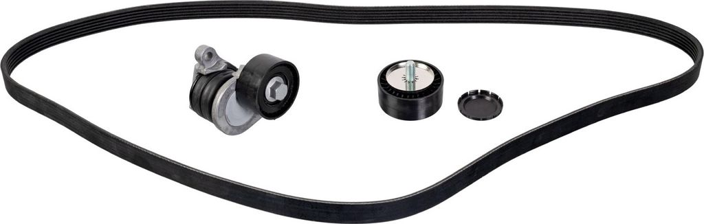 FEBI BILSTEIN 177998 Keilrippenriemensatz passend für MERCEDES-BENZ C-Klasse T-modell (S205)