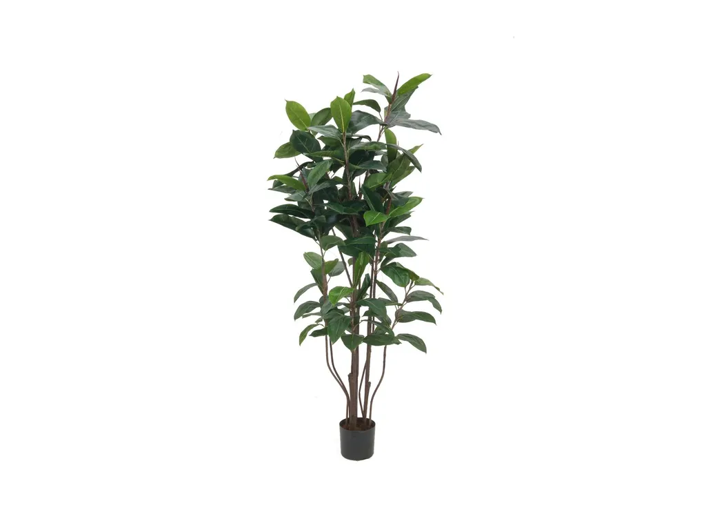 Plante Artificielle Hévéa 150cm pour Déco Salon et Bureau sans Arrosage