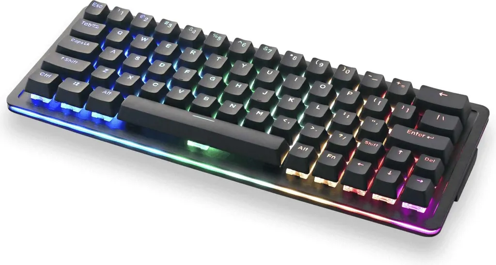 Mountain Everest 60 Clavier Gaming QWERTY pour Setup Setup Minimaliste