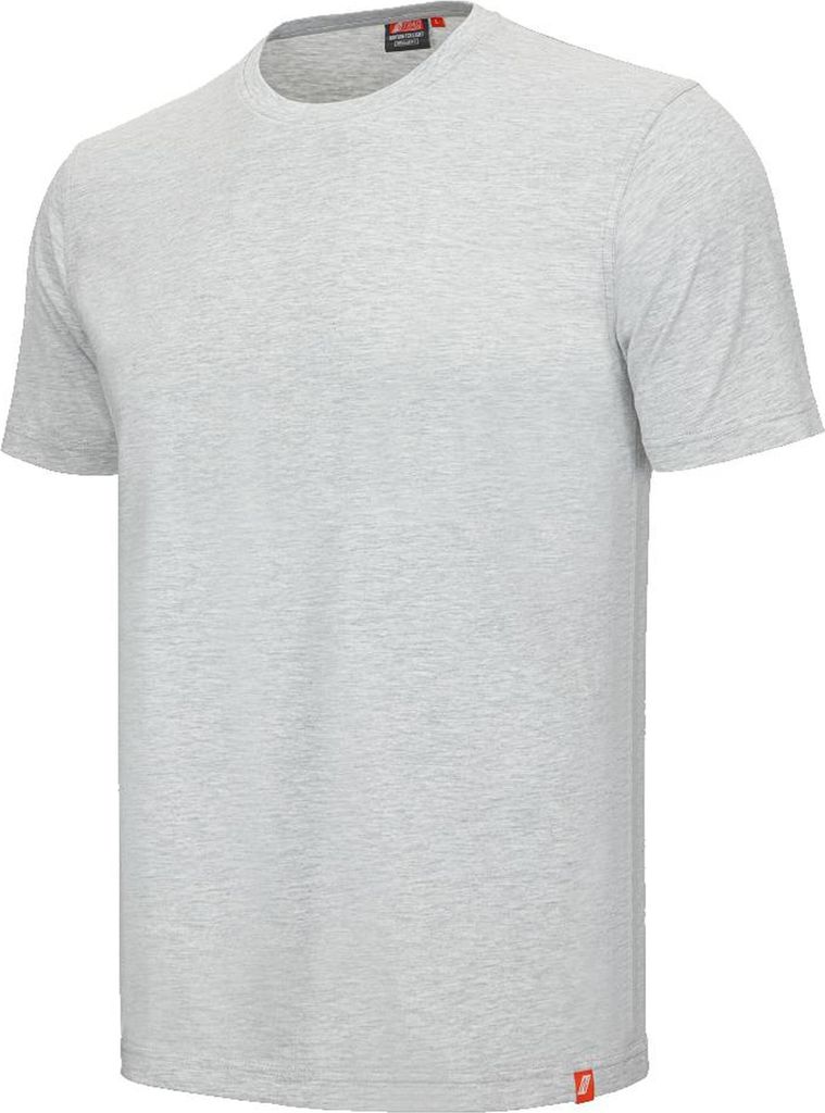 Nitras Motion Tex Light T-Shirt | Gr. 6XL | Single-Jersey | hellgrau