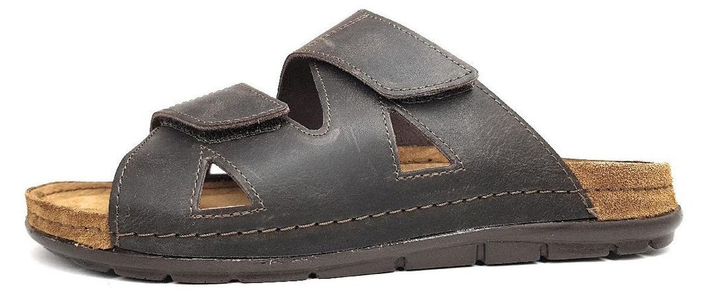 Scarpe da uomo Rohde Rodigo, pantofole, color marrone, Immagine del prodotto 