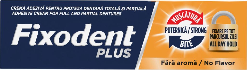 Fixodent kleefpasta - Plus Dual Power - 40 gram Productafbeelding 